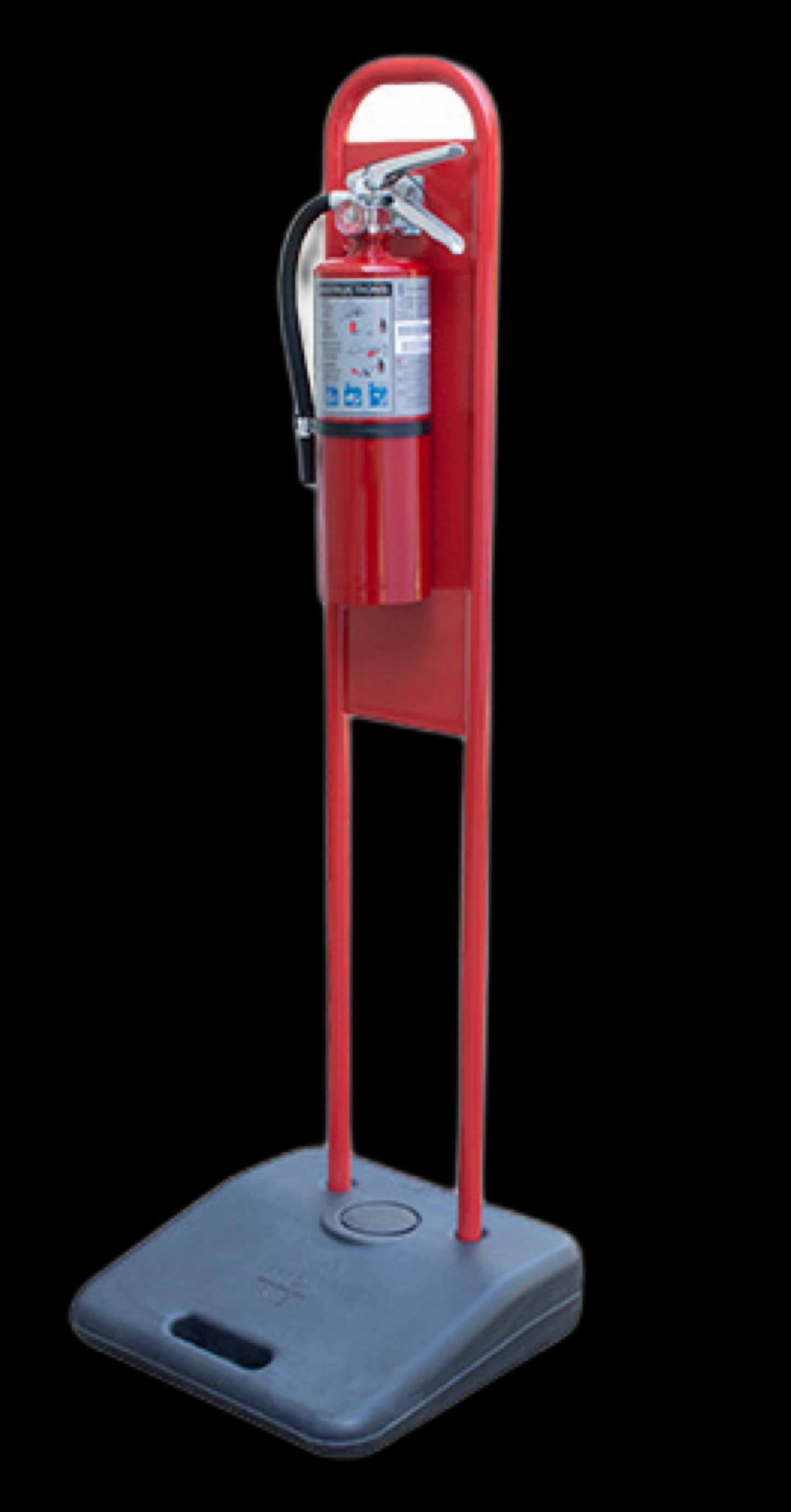 Portable Fire Extinguisher Stand