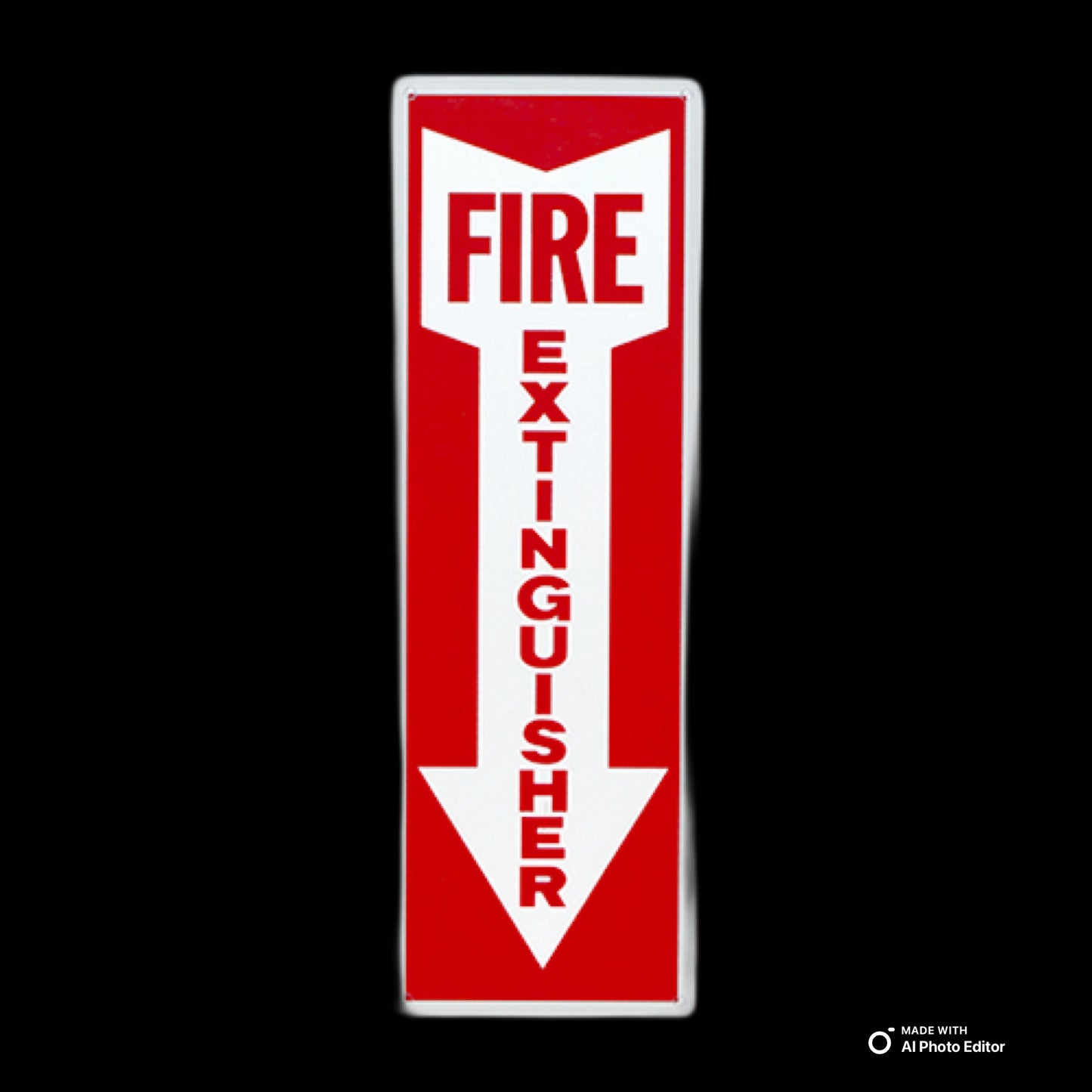 4" x 12" Rigid Plastic Sign