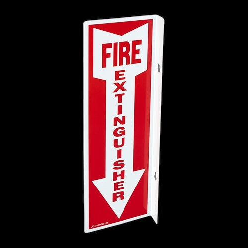 4" x 12" Aluminum 90 Degree Angle Sign
