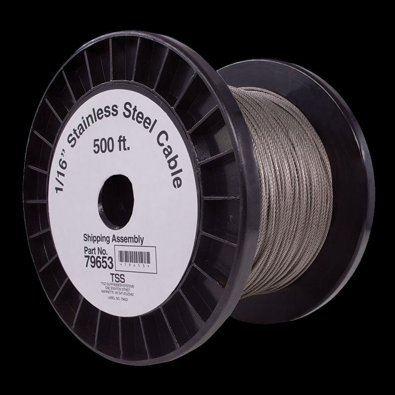 Ansul OEM 500" of 1/16 Stainless steel Cable