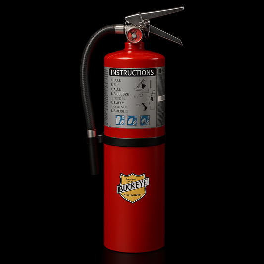 Buckeye 10lb Fire Extinguisher with Wall Hook