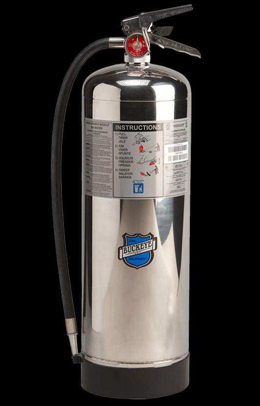 Buckeye 2.5 Gallon Water Fire Extinguisher with Wall Hanger