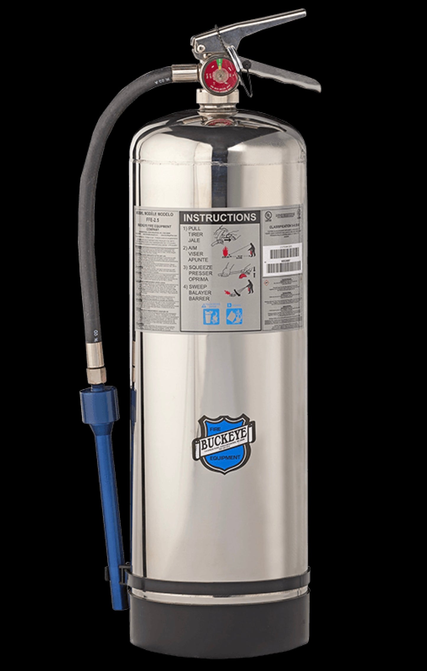 Buckeye 2.5 Gallon AFFF FOAM Fire Extinguisher