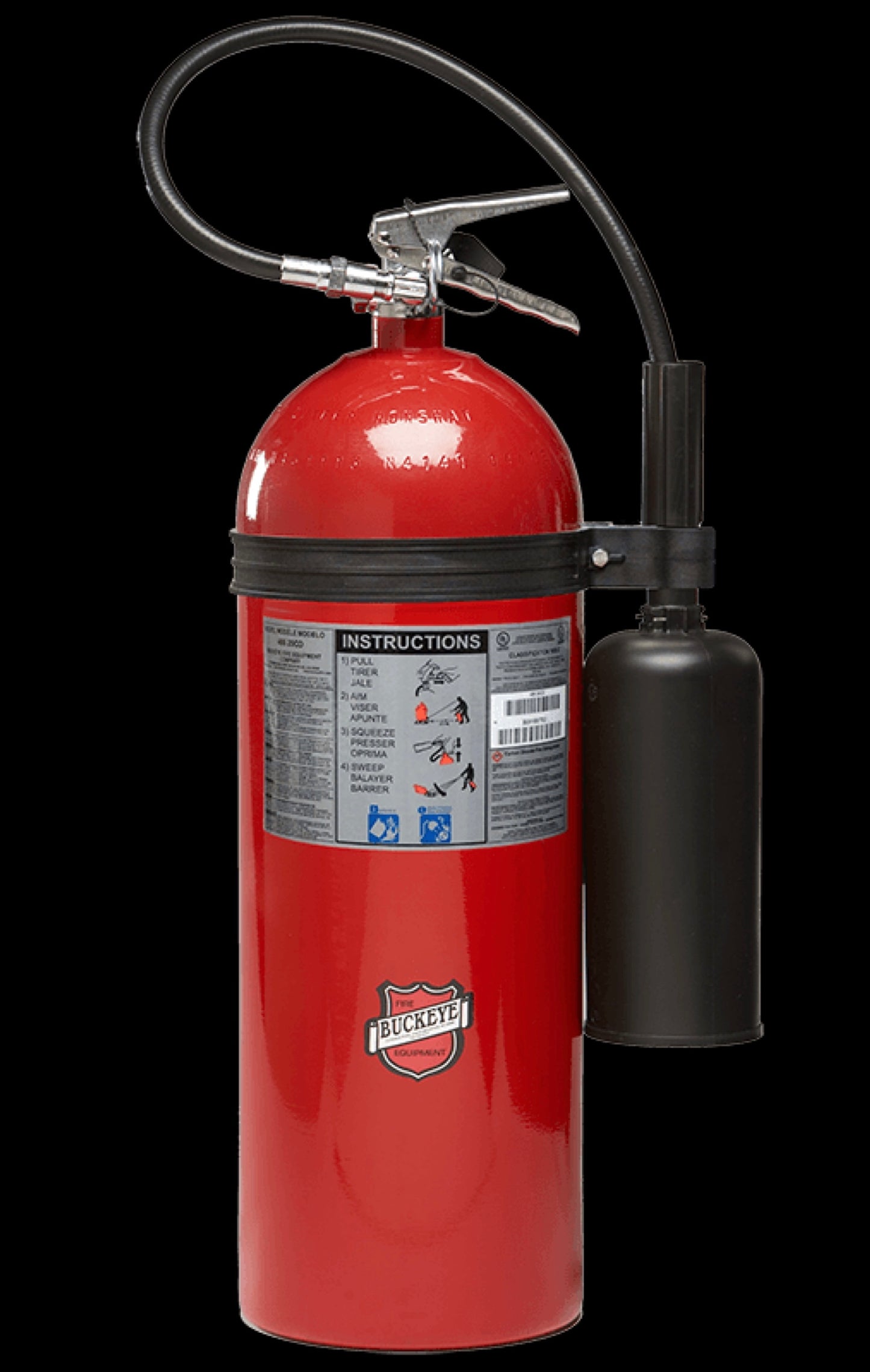 Buckeye 20LB CO2 Fire Extinguisher