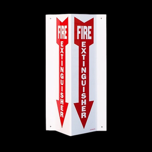 4" x 12" 3D Rigid Plastic Angle Sign