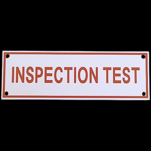 Inspection Test