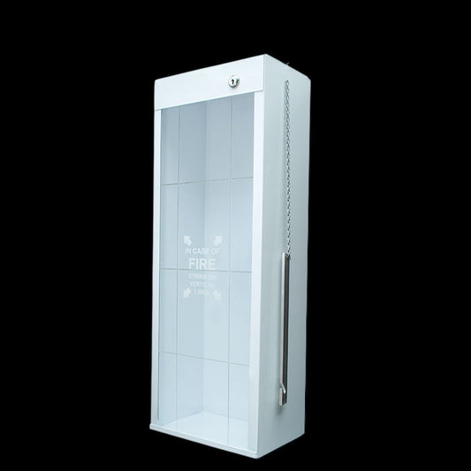 Indoor / Outdoor Metal Fire Extinguisher Cabinet with Metal Striker