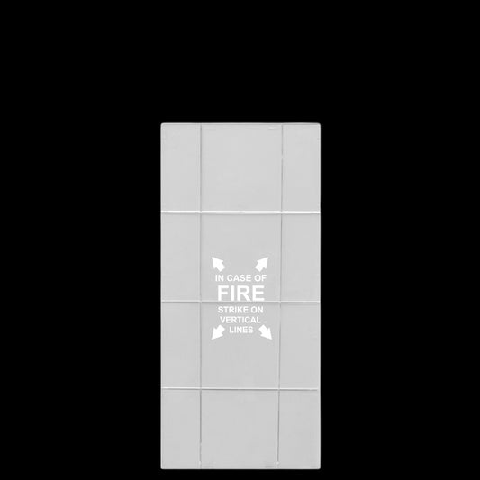Indoor / Outdoor Metal Fire Extinguisher Cabinet Replacement Panel