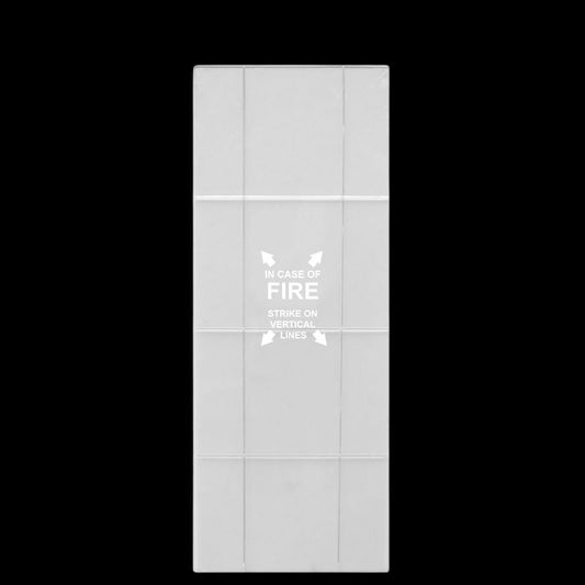 Indoor / Outdoor Metal Fire Extinguisher Cabinet Replacement Panel