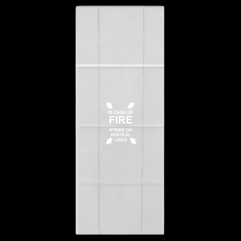 Indoor / Outdoor Metal Fire Extinguisher Cabinet Replacement Panel
