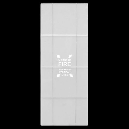 Indoor / Outdoor Metal Fire Extinguisher Cabinet Replacement Panel