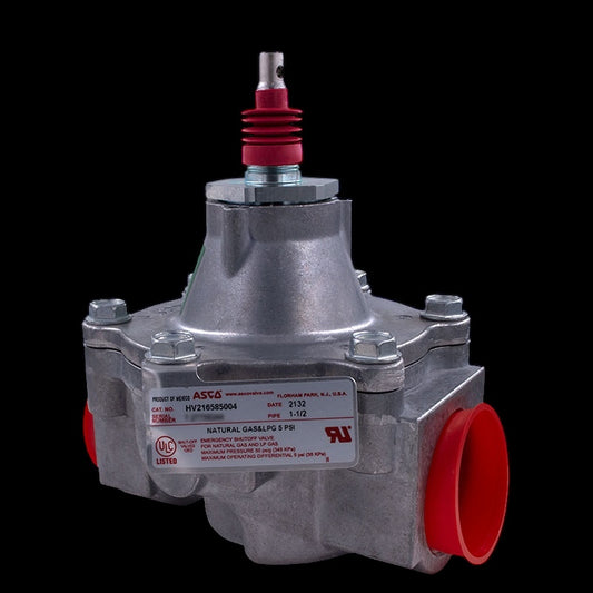 Asco Gas Valve 1-1/2" Release to Close