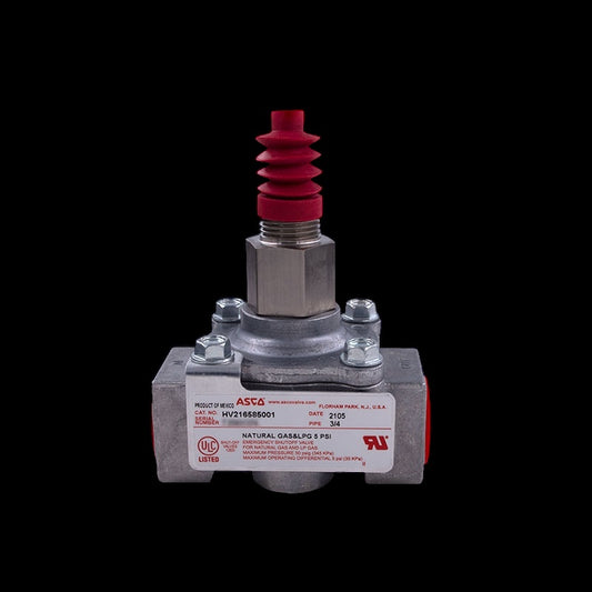 Asco Gas Valve 3/4" Release to Close